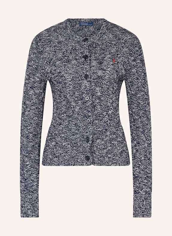 POLO RALPH LAUREN Cardigan DARK BLUE/ WHITE