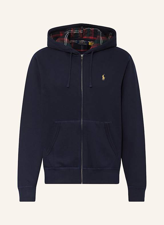 palm angels side stripe knit marine polo shirt item Sweatjacke DUNKELBLAU