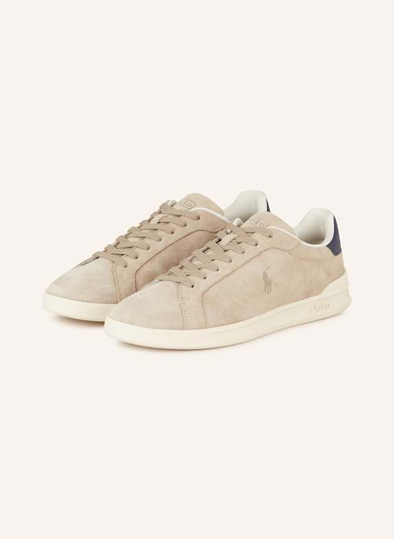 POLO RALPH LAUREN Sneaker HELLBRAUN/ DUNKELBLAU