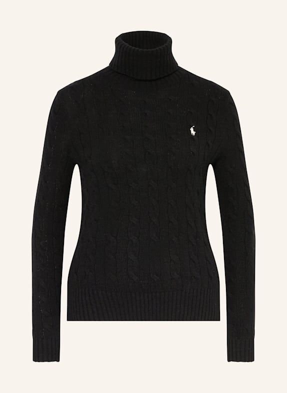 POLO RALPH LAUREN Rollkragenpullover SCHWARZ