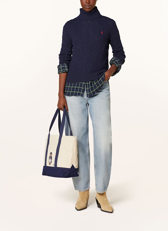 POLO RALPH LAUREN Rollkragenpullover DUNKELBLAU