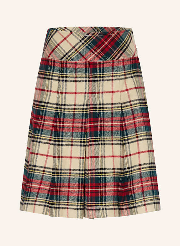 Rękawiczki dla dzieci Plisowana spódnica ECRU/ CIEMNOCZERWONY/ CIEMNOZIELONY