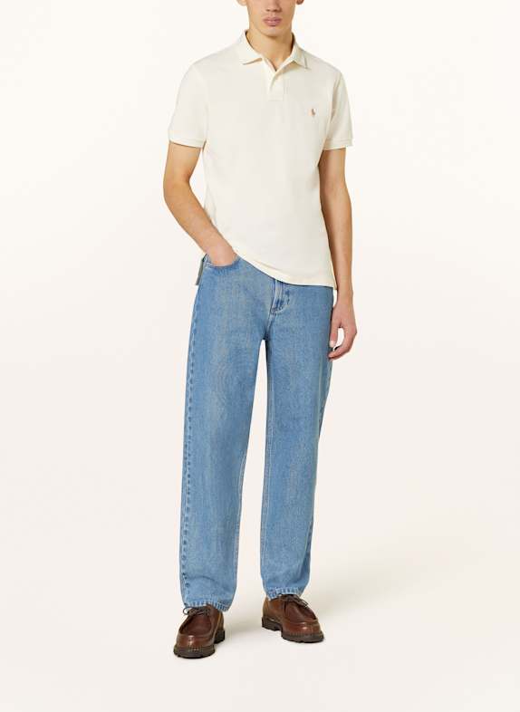 POLO RALPH LAUREN Piqué poloshirt Custom Slim Fit CRÈME