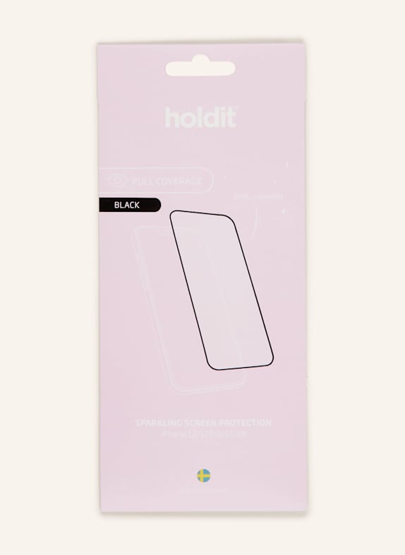 holdit Smartphone-Bildschirmschutz SCHWARZ