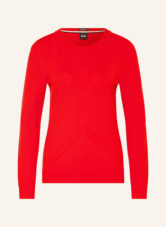 BOSS Pullover FEGANASI ROT