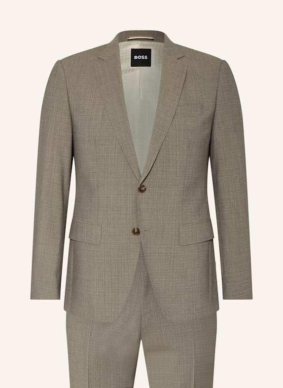 BOSS Anzug HUGE Slim Fit 275 LIGHT BEIGE