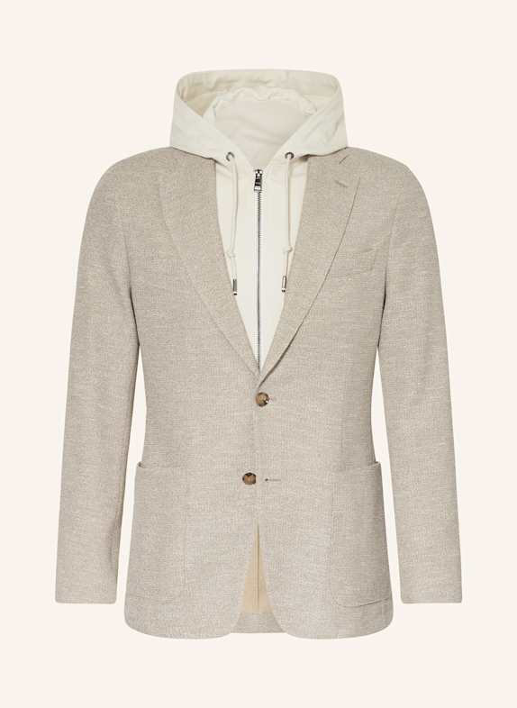 BOSS Sakko C HANRY J Slim Fit mit herausnehmbarer Blende BEIGE