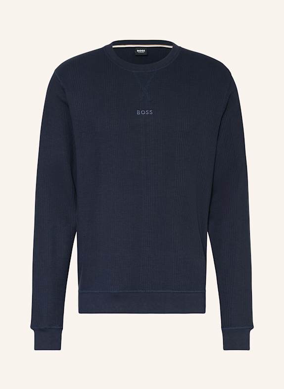 BOSS STRUCTURE lounge sweatshirt DARK BLUE