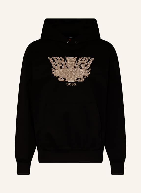 BOSS Hoodie SULLIVAN SCHWARZ/ BRAUN