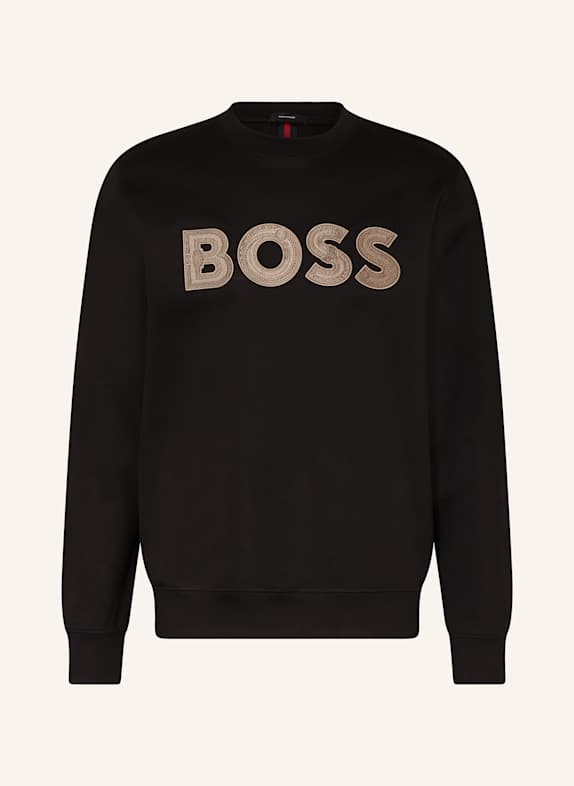 BOSS Sweatshirt SHARPE SCHWARZ/ BRAUN