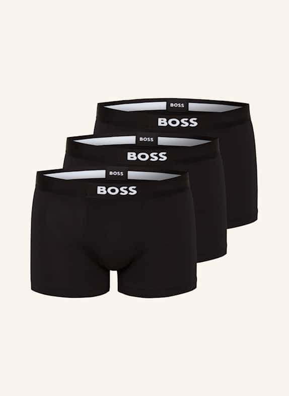 BOSS 3-pack of boxer shorts ONE BLACK