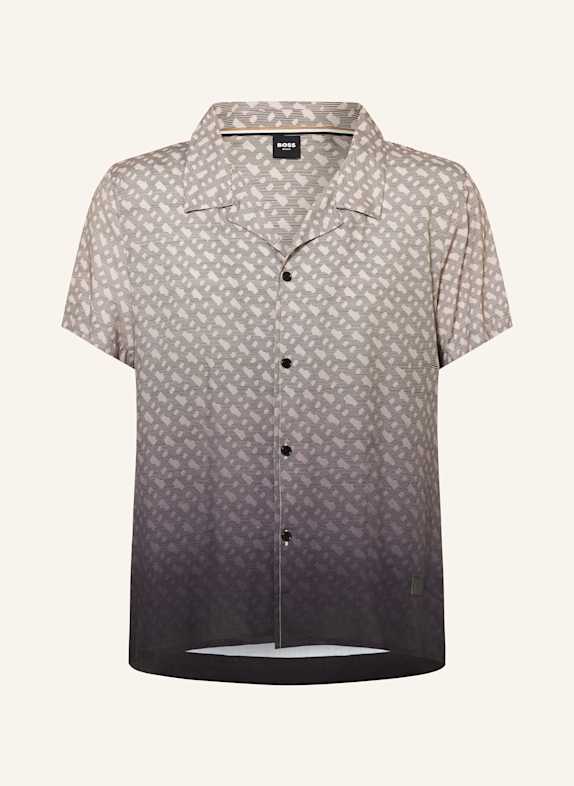 BOSS Resort shirt VALE Comfort Fit BEIGE/ TAUPE/ BLACK