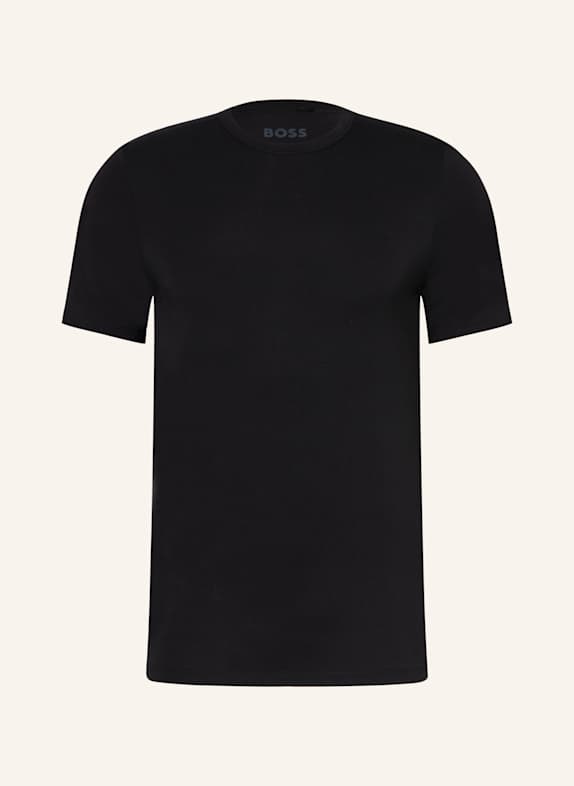 BOSS 3er-Pack T-Shirts NATURA SCHWARZ