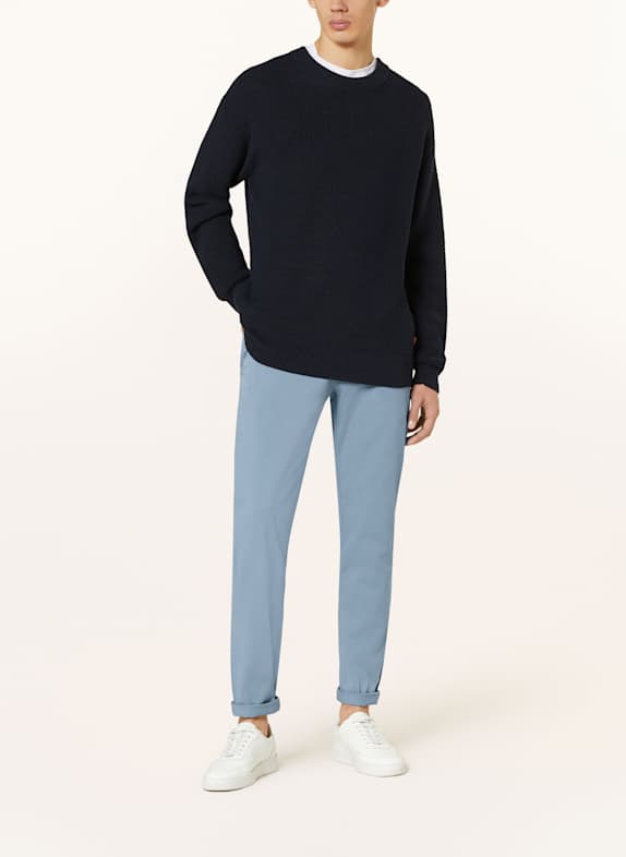 PAUL Chino slim fit LICHTBLAUW