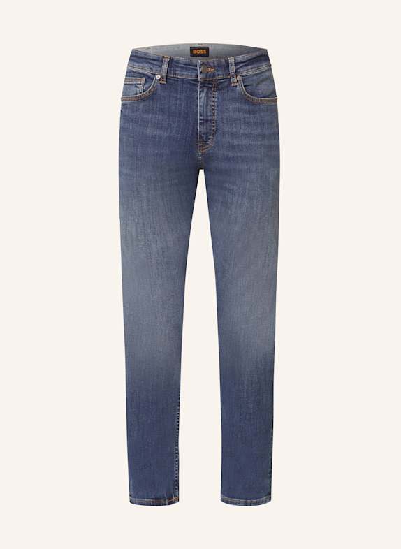 BOSS Jeansy DELAWARE slim fit 413 NAVY