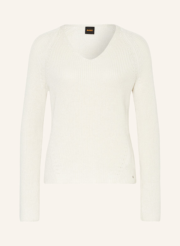 BOSS Pullover FARDIN ECRU