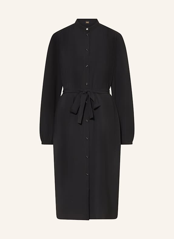 BOSS Hemdblusenkleid DEBORAH SCHWARZ