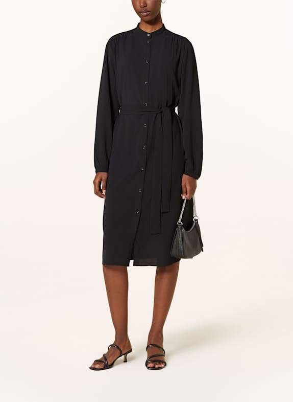 BOSS Hemdblusenkleid DEBORAH SCHWARZ