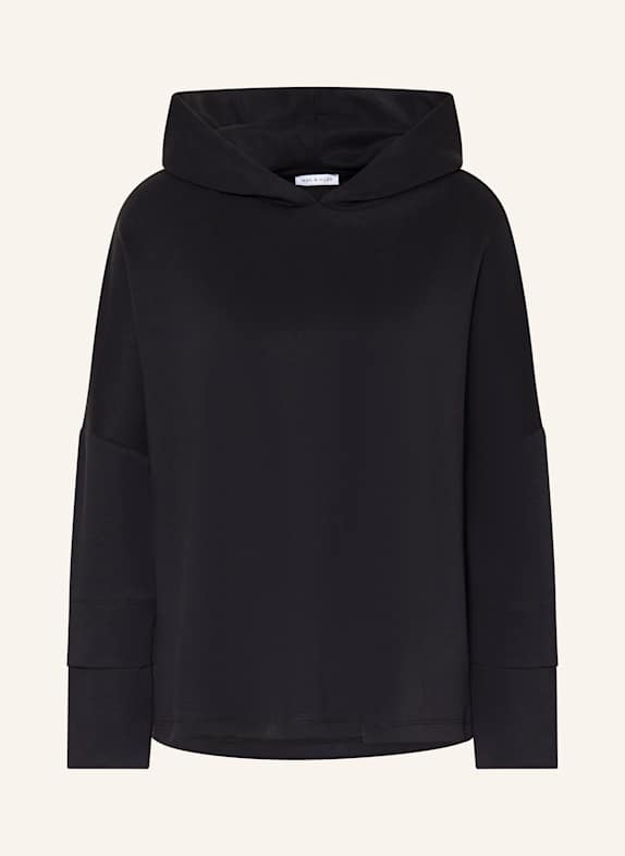 MRS & HUGS Hoodie SCHWARZ