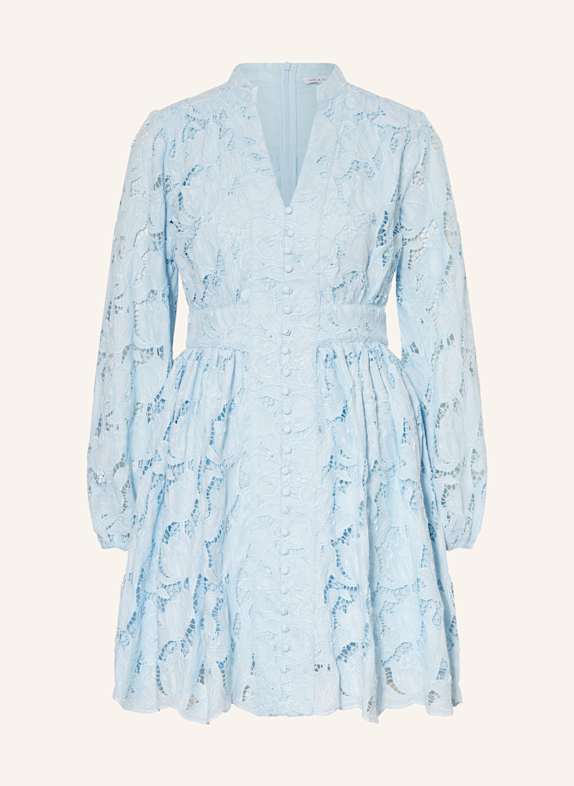 MRS & HUGS Spitzenkleid HELLBLAU