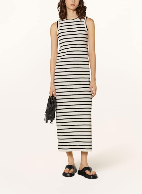 MRS & HUGS Kleid ECRU/ SCHWARZ