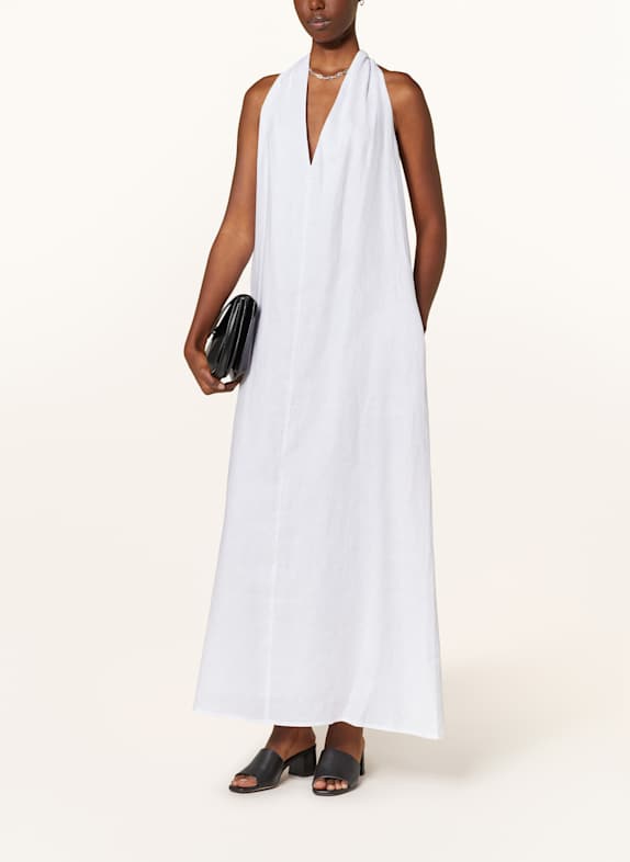MRS & HUGS Linen dress WHITE