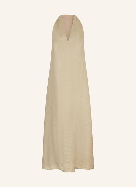 MRS & HUGS Sukienka z lnu KHAKI
