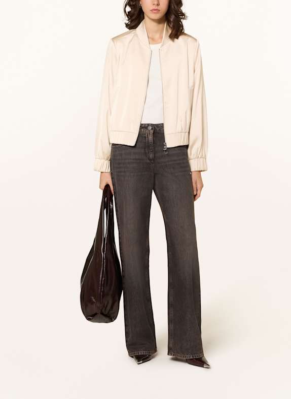 MRS & HUGS Satinblouson CREME