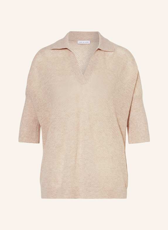 MRS & HUGS Pullover mit 3/4-Arm BEIGE
