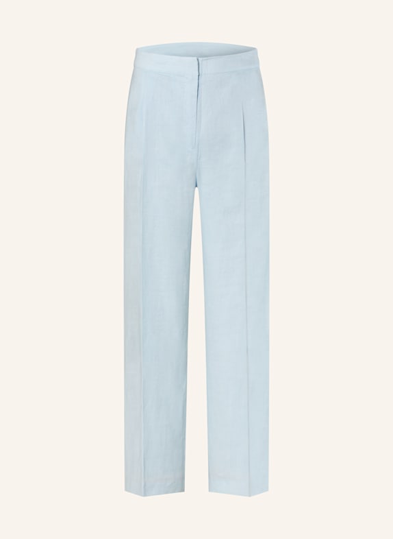 MRS & HUGS Wide leg trousers LIGHT BLUE