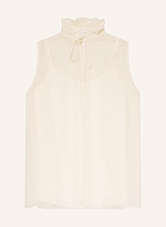 MRS & HUGS Top with ruffles CREAM