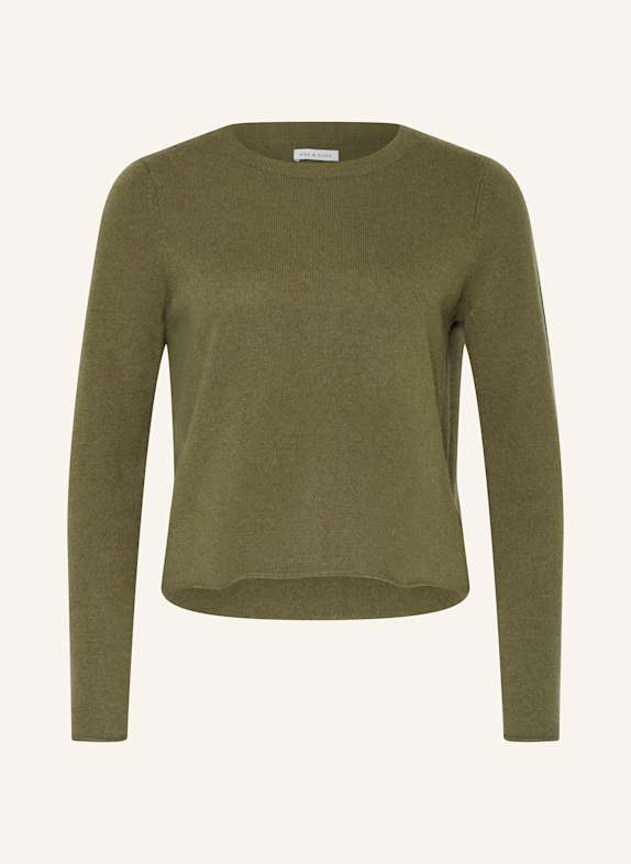 MRS & HUGS Cashmere-Pullover KHAKI