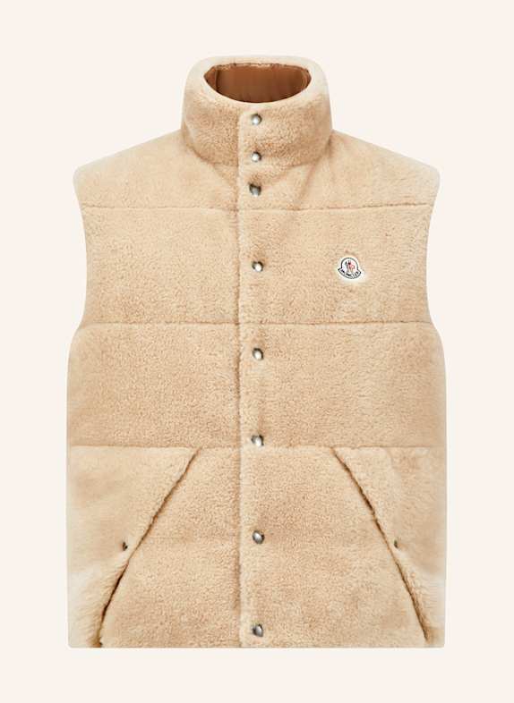 MONCLER Daunenweste COLBRICON BEIGE