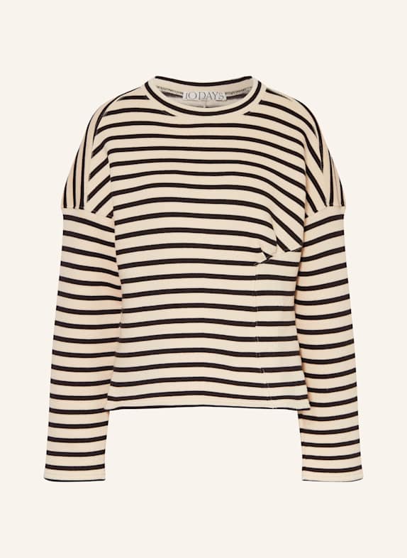 10DAYS Sweatshirt SCHWARZ/ NUDE