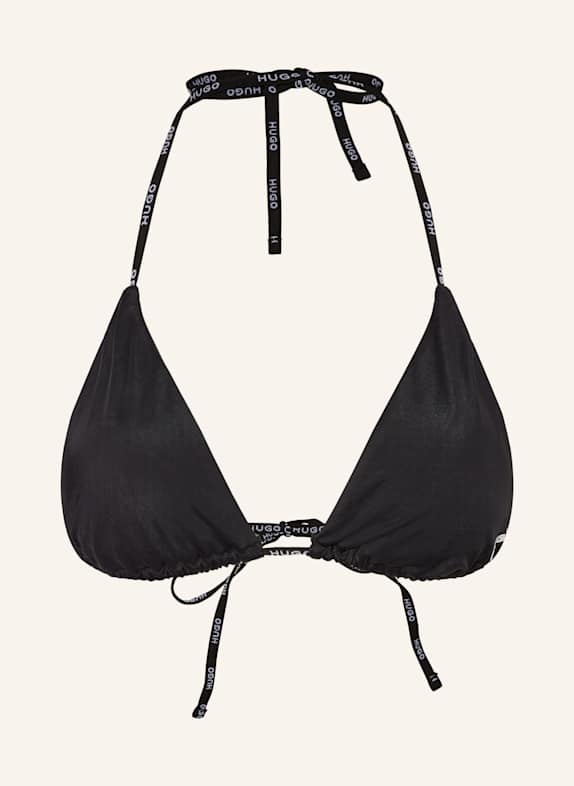 HUGO Triangel-Bikini-Top PURE SCHWARZ