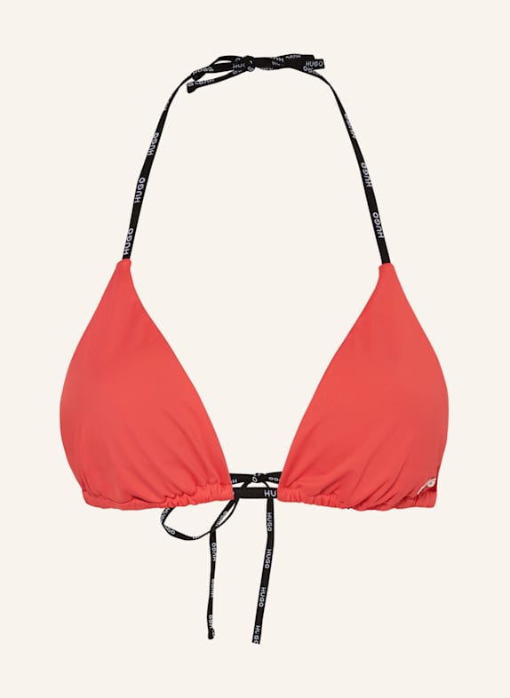 HUGO Triangel-Bikini-Top PURE ROT