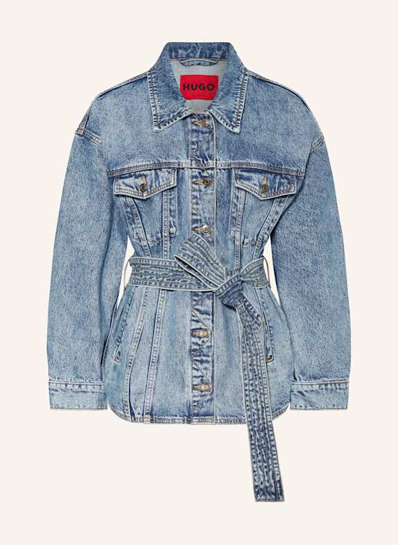HUGO Jeansjacke ICON BLAU