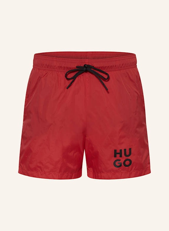 HUGO Badeshorts PAOL ROT