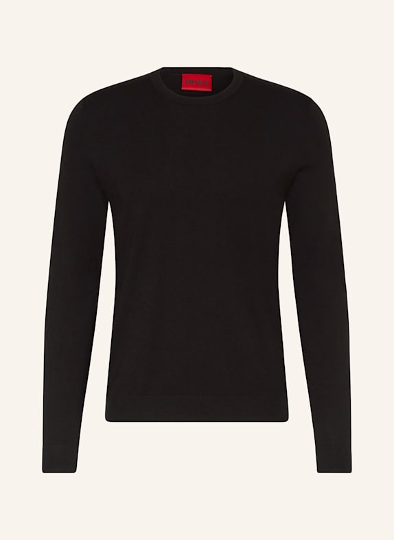 HUGO Pullover SAN CODY SCHWARZ