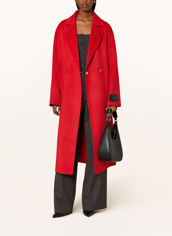HUGO MACLARA coat RED