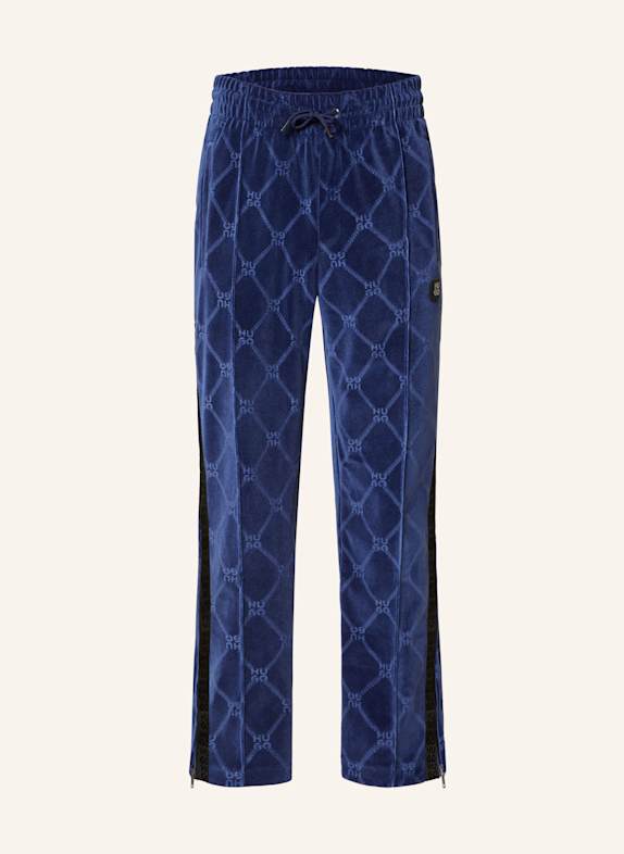 HUGO Hose DISLACO im Jogging-Stil Regular Fit DUNKELBLAU