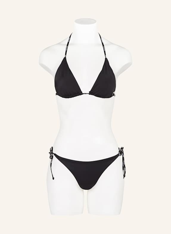 HUGO Trekants-bikini PURE SVART