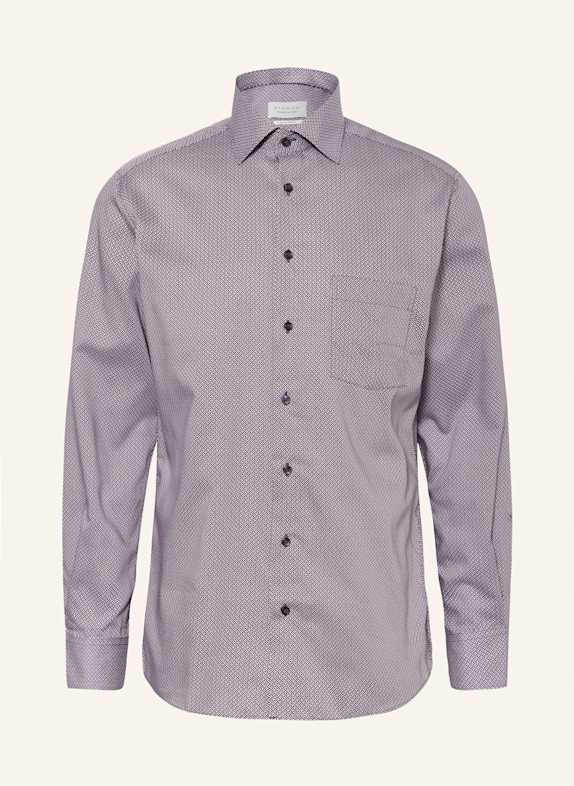 ETERNA Hemd Modern Fit DUNKELROT/ DUNKELBLAU/ WEISS