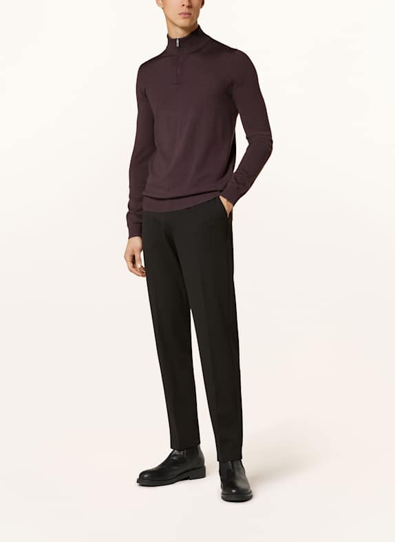 REISS Troyer BLACKHALL van merinowol DONKERROOD