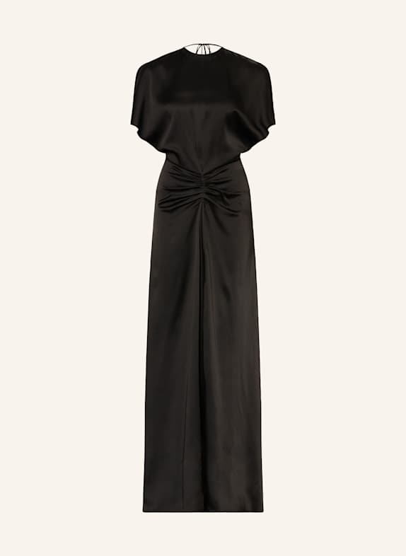 VICTORIA BECKHAM Cocktailkleid aus Satin SCHWARZ