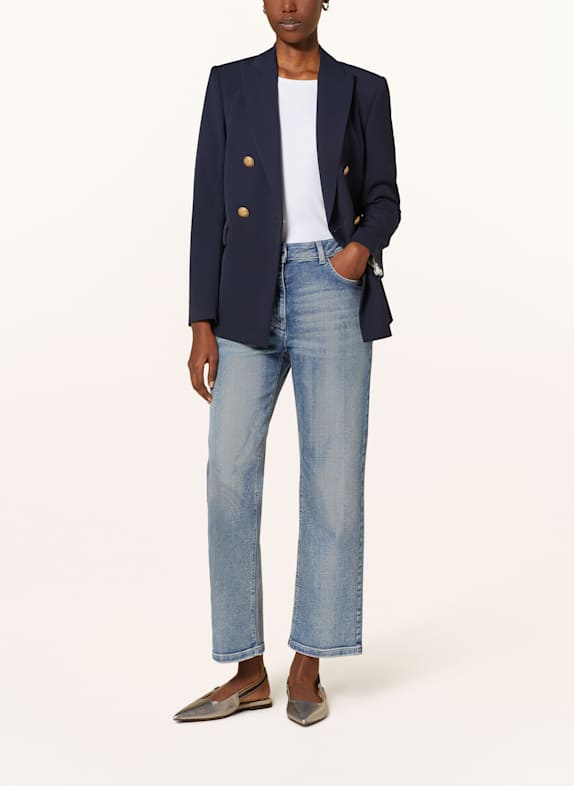 LUISA CERANO Straight Jeans 237 BLUE
