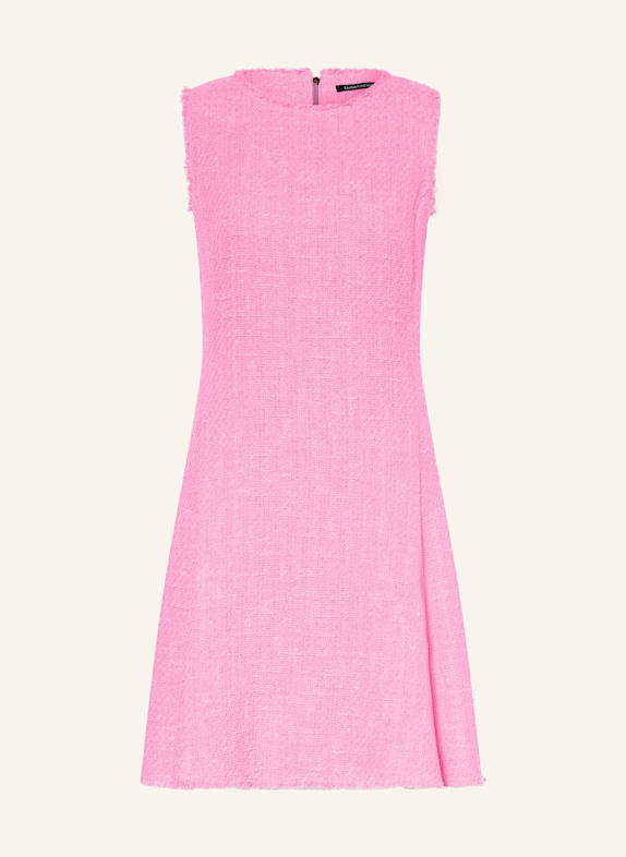 LUISA CERANO Sheath dress made of tweed PINK
