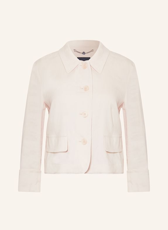 MARC CAIN Boxy jacket with linen 153 Magnolia