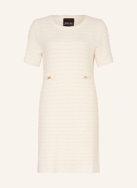 MARC CAIN Knit dress 112 bright ecru