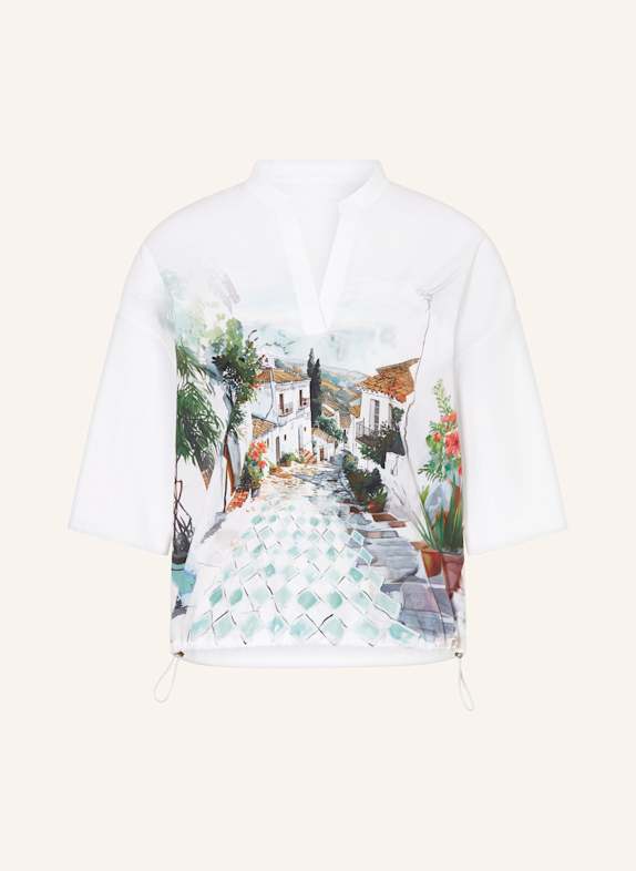 MARC CAIN Blusenshirt mit 3/4-Arm 100 WHITE